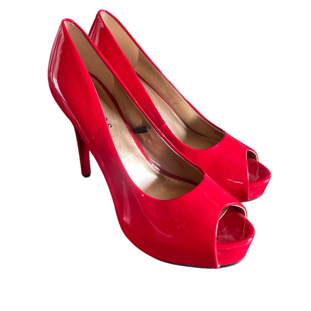 GUESS RED STILETTO HEELS